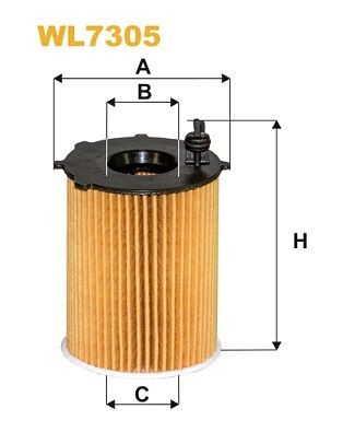WIX FILTERS WL7305: Olejový filtr