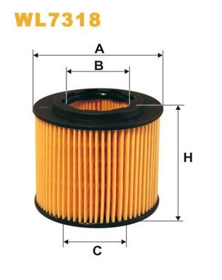 WIX FILTERS WL7318: Filtre à huile