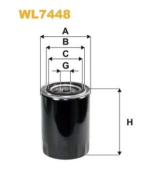 WIX FILTERS WL7448: Oliefilter