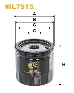 WIX FILTERS WL7513: Eļļas filtrs