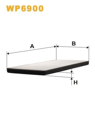 WIX FILTERS WP6900: Filtro abitacolo Filtro particellare