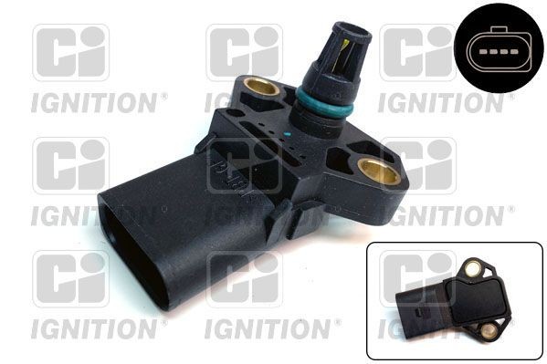 QUINTON HAZELL XMAP593: MAP sensor CI Met ingebouwde luchttemperatuursensor