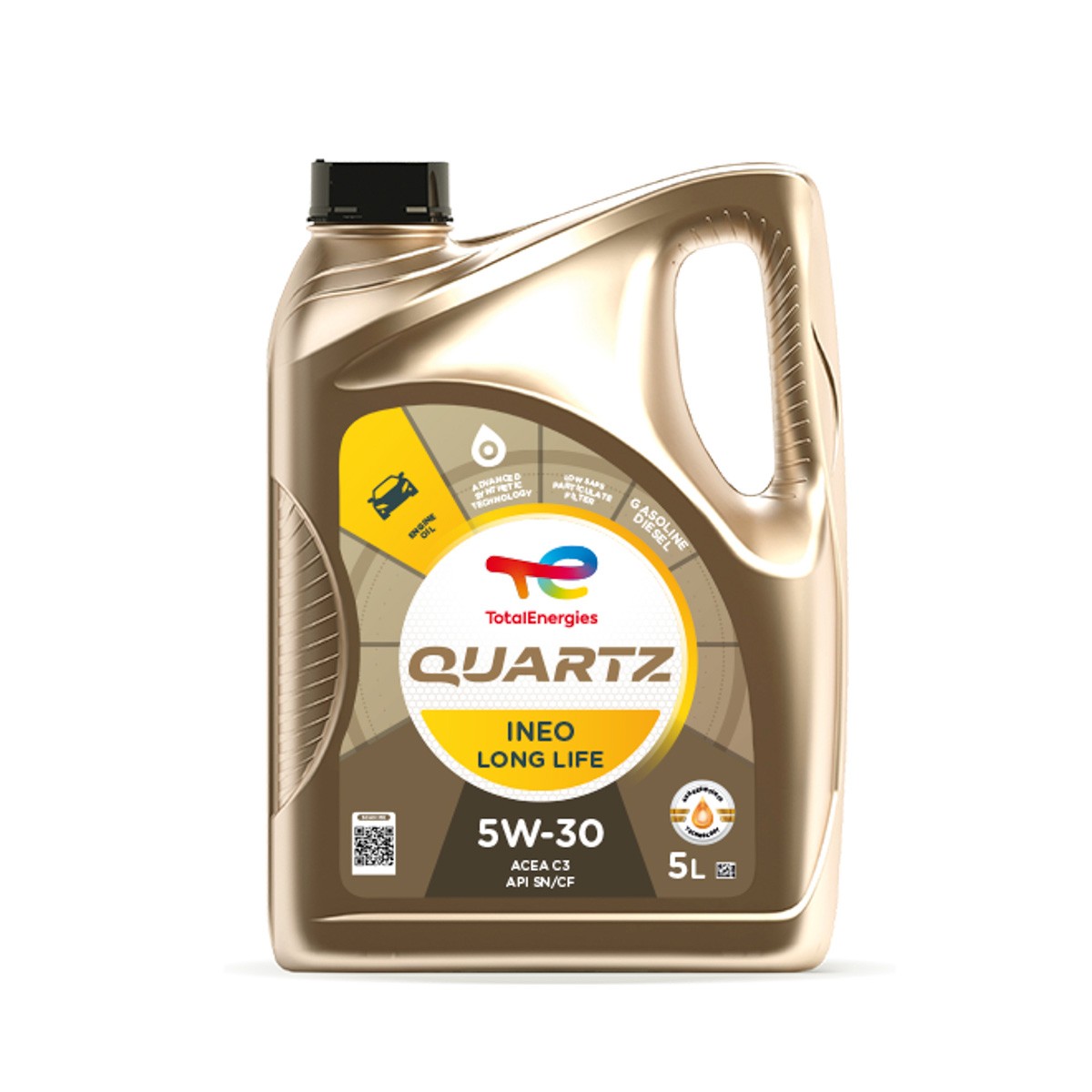 TotalEnergies Quartz, INEO Long Life 2204218 Motoröl 5l, 5W-30