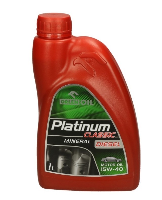 ORLEN QFS404B10: Ulei de motor 1I, 15W-40 PLATINUM CLASSIC, DIESEL MINERAL