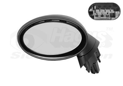 VAN WEZEL 0502817: Specchietto retrovisore esterno * HAGUS * Sx