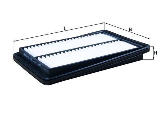 KNECHT LX 4138: Gaisa filtrs