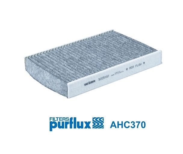 PURFLUX AHC370: Salono filtras aktyvios anglies filtras