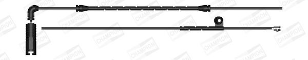 CHAMPION WWI258: Hoiatuskontakt, piduriklotsi kulumine 605mm
