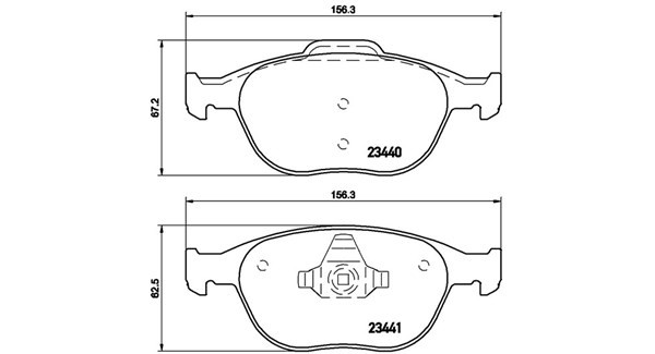 MAGNETI MARELLI 363700424058: Piduriklotsid