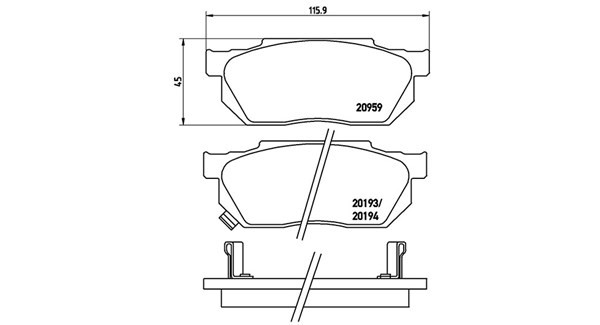 MAGNETI MARELLI 363700428008: Brzdové platničky