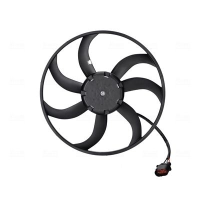 NISSENS 85940: Radiaatori ventilaator 410mm, koos juhtseadmega, ilma jahutusventilaatoriraamita(lenk)
