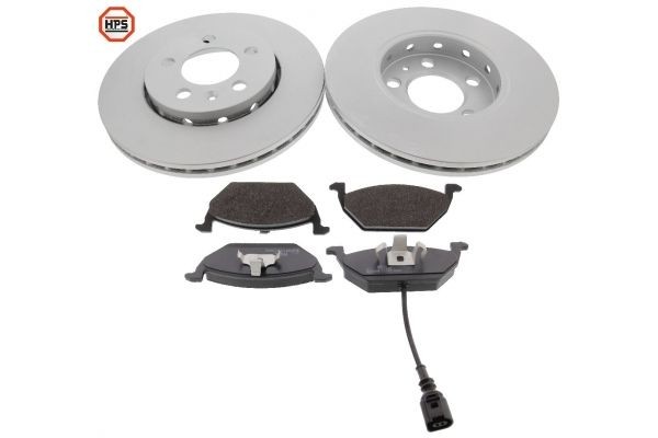 MAPCO 47855HPS: Pidurikomplekt, ketaspidur Esisild, Ø: 256mm, õhutusega