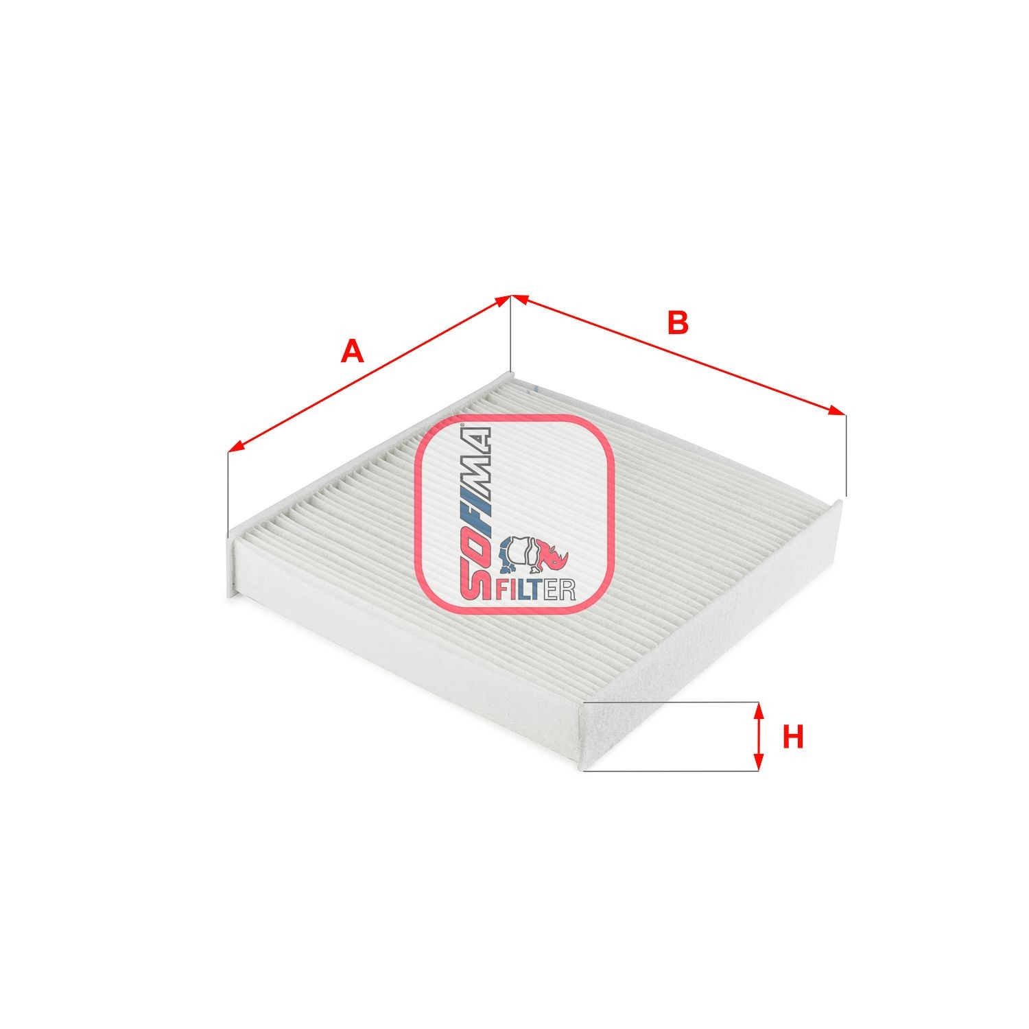 SOFIMA S 3321 C: Filtru, aer habitaclu Filtru de particule