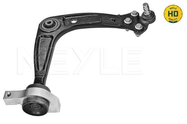 MEYLE 11-16 050 0085/HD: Bras de suspension inférieur, Essieu avant droit, Acier, avec rotule de suspension, avec support en caoutchouc, Quality