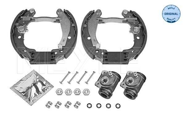 MEYLE 40-14 533 0006: Bremsensatz, Trommelbremse Hinterachse, mit Hebel, mit Radbremszylinder, mit Zubehör, ORIGINAL Quality