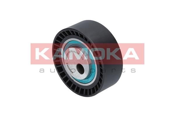 KAMOKA R0334: Įtempiklio skriemulys, V formos rumbuotas diržas Ø: 70mm, Ø: 70mm