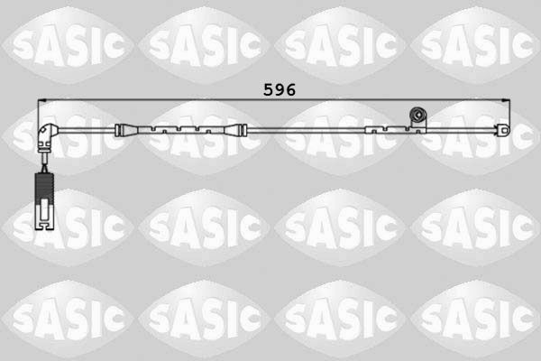 SASIC 6236005: Hoiatuskontakt, piduriklotsi kulumine Esisild