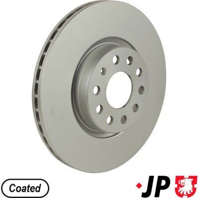 JP GROUP 1163109500: Piduriketas JP Esisild, Ø: 312mm, õhutusega, Ø: 312mm, kaetud