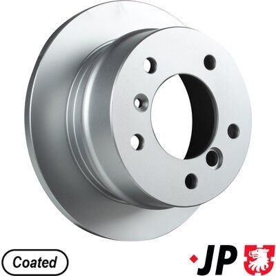 JP GROUP 1163206000: Piduriketas JP Tagasild, Ø: 258mm, täis, Ø: 258mm, kaetud