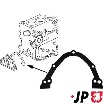 JP GROUP 1190307500: Anlasser CLASSIC 0,8kW