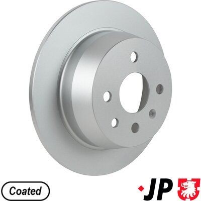 JP GROUP 1263202900: Piduriketas JP Tagasild, Ø: 260mm, täis, Ø: 260mm, kaetud