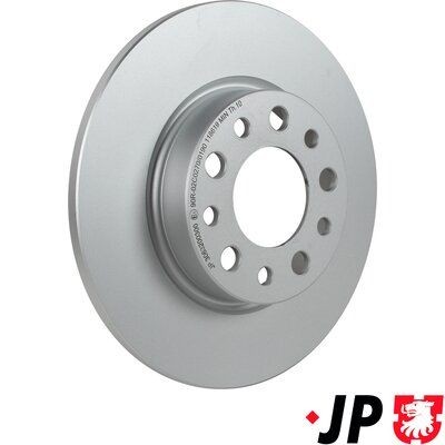 JP GROUP 3063200300: Féktárcsa JP hátsótengely, Ø: 278mm, tele, Ø: 278mm, bevonatolt