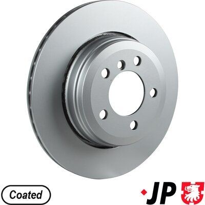 JP GROUP 3863101100: Bremseskive JP GROUP foraksel, Ø: 258mm, ventileret, Ø: 258mm, coatet