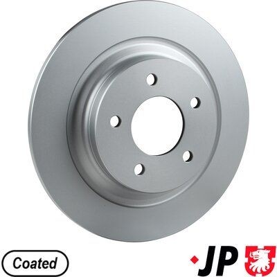 JP GROUP 3863200600: Piduriketas JP Tagasild, Ø: 302mm, täis, Ø: 302mm, kaetud