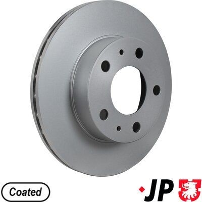 JP GROUP 4163102500: Stabdžių diskas JP priekinė ašis, Ø: 300mm, ventiliuojama, Ø: 300mm, padengta