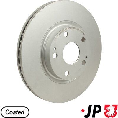 JP GROUP 4863101900: Piduriketas JP Esisild, Ø: 295mm, õhutusega, Ø: 295mm, kaetud