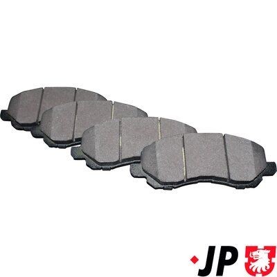 JP GROUP 5063600910: Bremseklodser JP foraksel