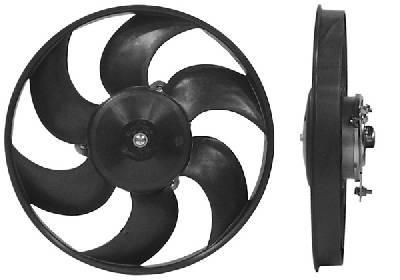 VAN WEZEL 4045746: Ventilátor chladenia motora s elektromotorom