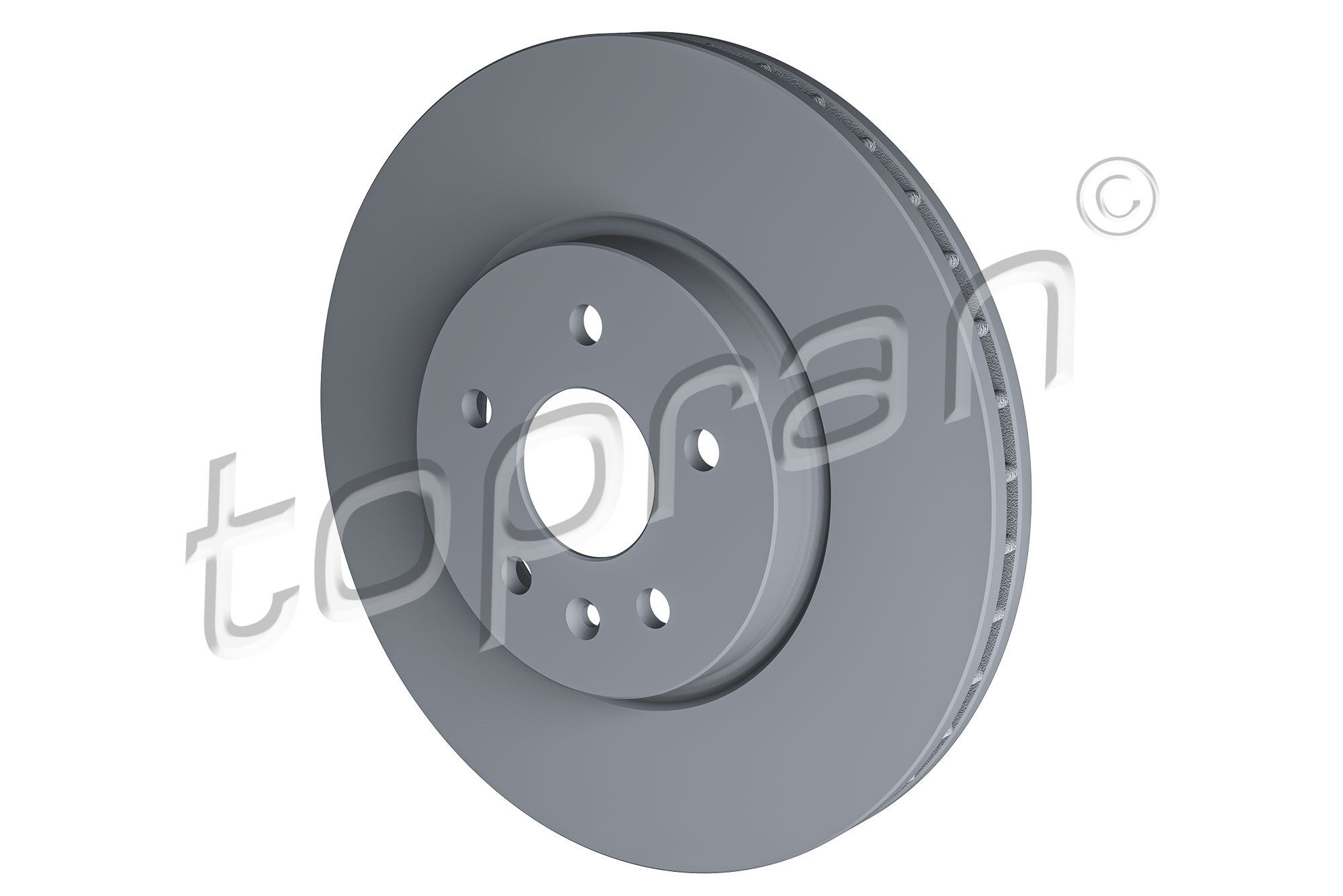 TOPRAN 208 343: Piduriketas Esisild, Ø: 300mm, õhutusega, Ø: 300mm, kaetud, COATED