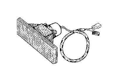 VAN WEZEL 4910913: Semnalizator fata stanga, fata dreapta, instalare laterală, galben, cu suport bulb
