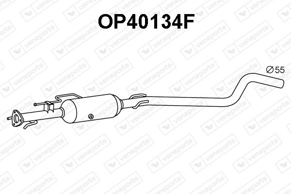 VENEPORTE OP40134F: Tahmafilter koos osadega