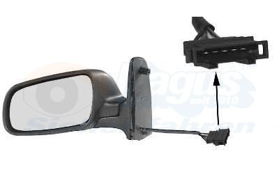 VAN WEZEL 5878807: Εξωτερικός καθρέπτης * HAGUS * αριστερά