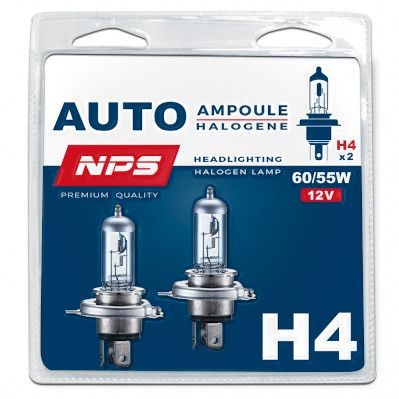 NPS U671L01BL: Λυχνία, μεγάλα φώτα 12V, 60/55W, H4