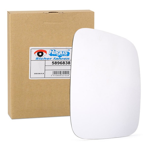 VAN WEZEL 5896838: Vetro specchio, specchio esterno * HAGUS * Dx