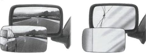 VAN WEZEL 7436: Vetro specchio, specchio esterno Dx