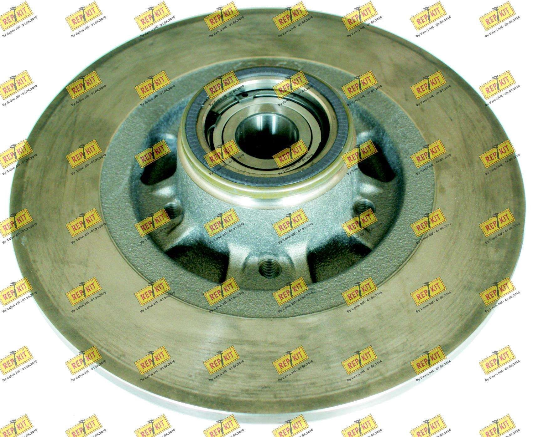 REPKIT RKB2313: Piduriketas Ø: 274mm, sisemine õhutus, Ø: 274mm, koos integreeritud magnetilise anduriga, koos integreeritud rattalaagriga