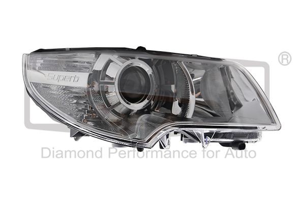 DPA 89410872602: Priekinis žibintas dešinė, H7, H3, su elektros varikliu