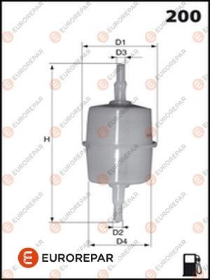 EUROREPAR E145057: Degvielas filtrs