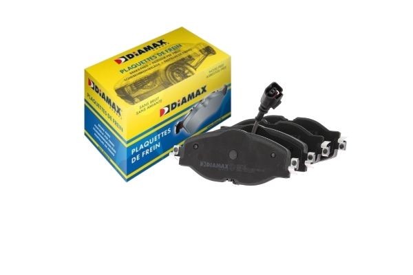 DIAMAX N09716: Piduriklotsid koos kruvidega