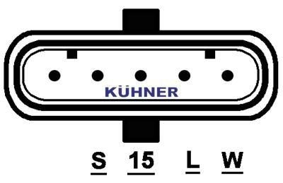 AD KÜHNER 301963RIR: Alternator 80A