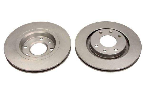QUARO QD0008: Brzdový kotouč přední osa, R: 266mm, vnější větrání, R: 266mm, lakováno, bez náboje kola, bez šroubů vozidlového kola