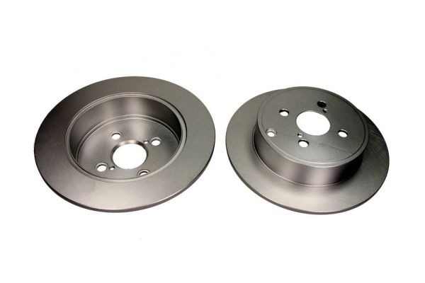 QUARO QD0282: Brzdový kotouč Zadní náprava, R: 279mm, plný, R: 279mm, lakováno, bez náboje kola, bez šroubů vozidlového kola