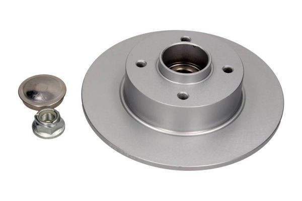 QUARO QD7743: Disco de freno Ø: 240mm, macizo, Ø: 240mm, barnizado, revestido, con cojinete rueda, con anillo sensor magnético incorporado