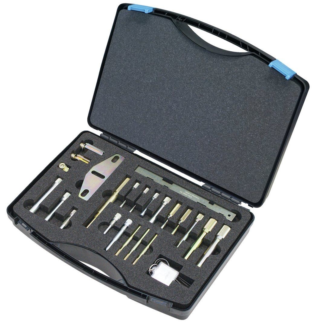 GEDORE KL-0680-28 K: Fiksserimise tööriistade komplekt, gaasijaotusfaasid