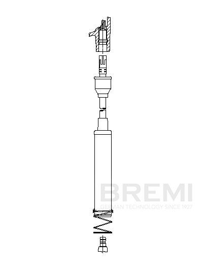 BREMI 318/65: Augstsprieguma vads