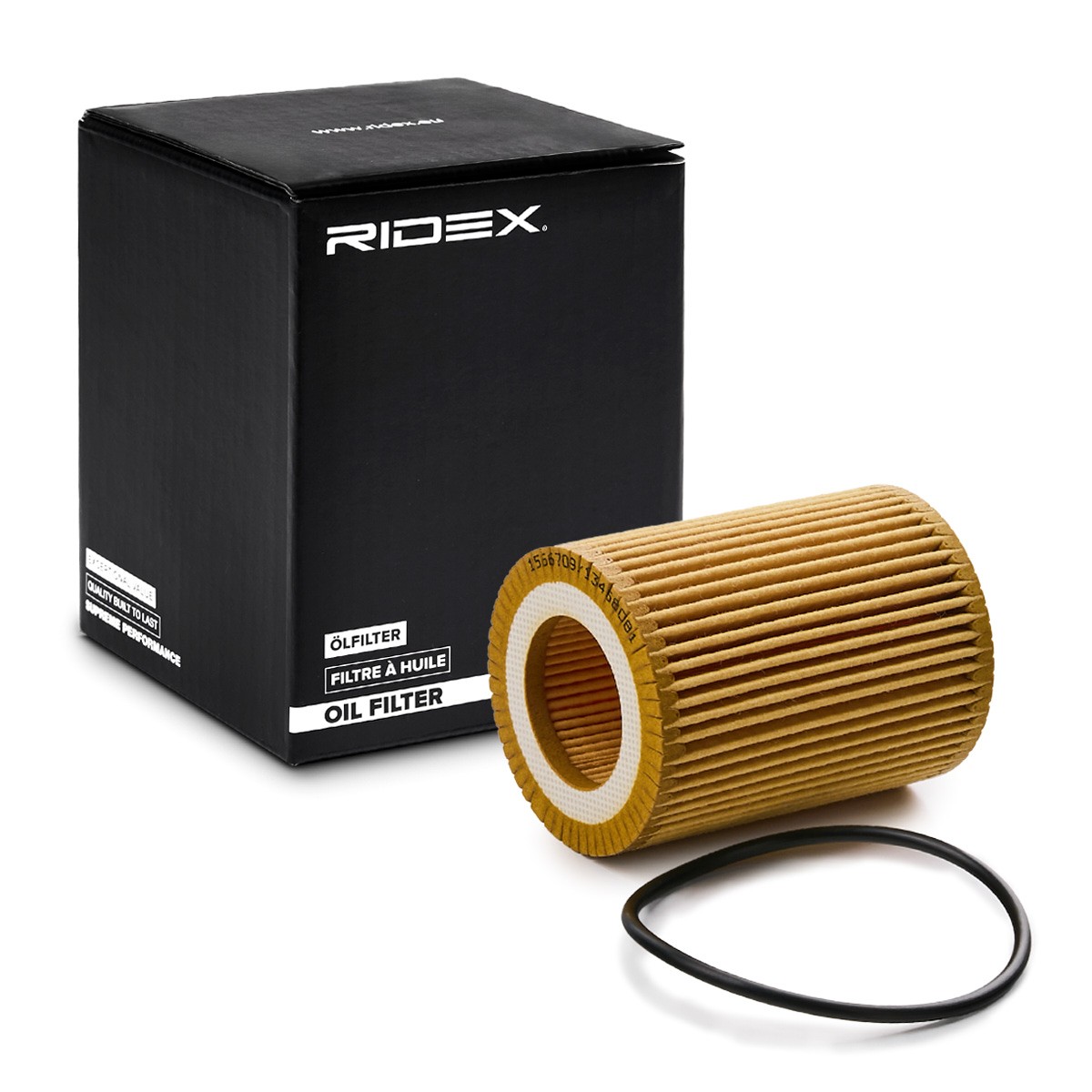 RIDEX 7O0181: Olejový filter s tesneniami